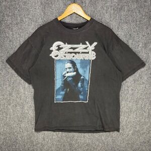 Vintage Ozzy Osbourne The Last Bloody Shows T-Shirt 1992 Faded Black XL